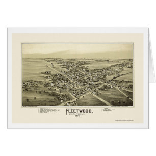Fleetwood, PA Panoramic Map - 1893