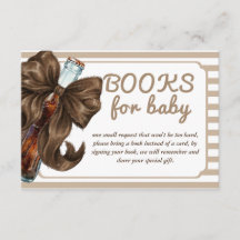 Fles Boog Baby Shower Boek Verzoek