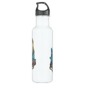 Fles "Fiona and the Unicorn" (Achterkant)