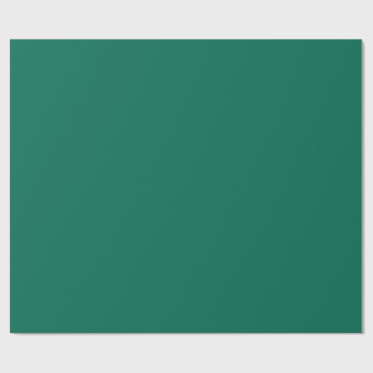 Fles Green Solid Color Cadeaupapier (Vlak)
