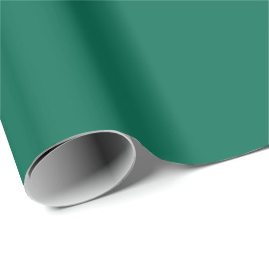 Fles Green Solid Color Cadeaupapier (Rol Hoek)