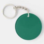 Fles groen (effen kleur) sleutelhanger (Voorkant)
