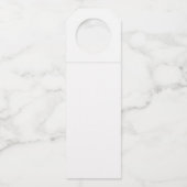Fles Hanger Labels, standaardsteen (Voorkant)