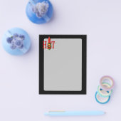 Fles hete saus flyer (Enkel)