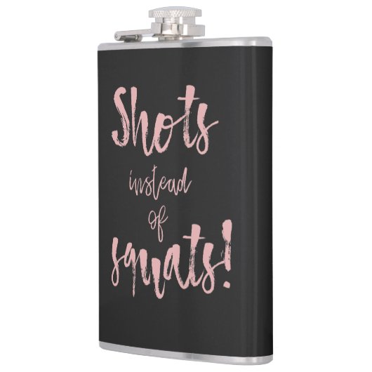 Fles in plaats van Squats Fles Heupfles (Links)