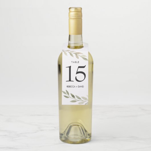 Fles Label (Op fles)