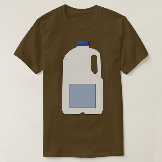 Fles melk t-shirt (Design voorkant)