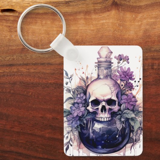 Fles met drank [1] sleutelhanger (Voorkant)