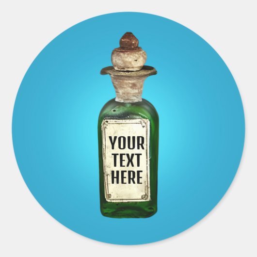  fles met etiket (Voorkant)