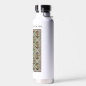 Fles met geïsoleerd water met spin Lillies (Links)