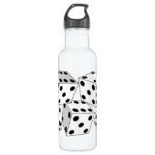 fles met roldobbelstenen (Voorkant)