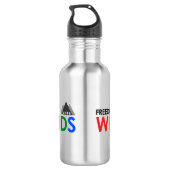 Fles op de vrije wind (Achterkant)