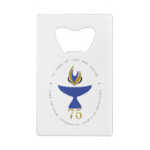 Fles openen met Logo Kredietkaart Flessenopener (Achterkant)