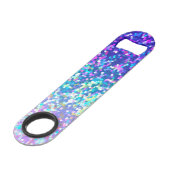 Fles Opener Glitter Grafisch Speed Flessenopener (Voorkant Gekanteld)