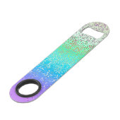 Fles Opener Glitter Star Dust Speed Flessenopener (Voorkant Gekanteld)