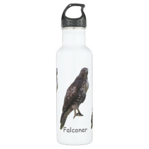 Fles - Peregrine Falcon and Family Name