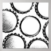 Fles Pet Art - Beer Love Poster (Voorkant)