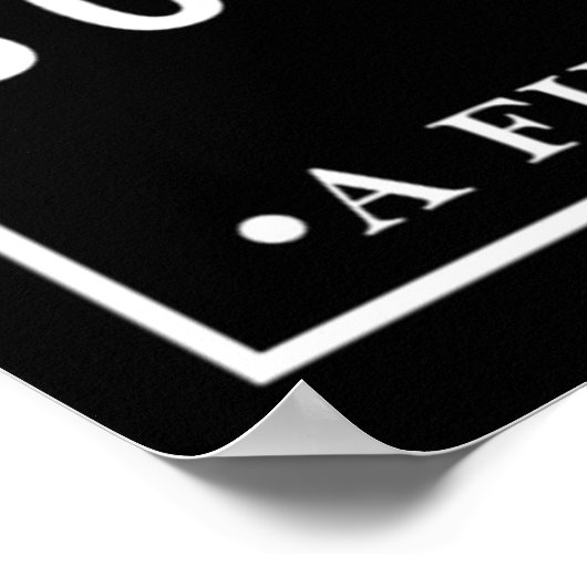 Fles Rocket Poster (Hoek)