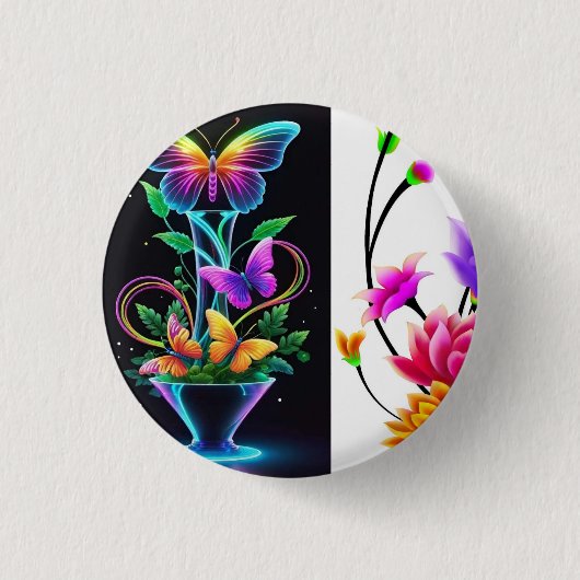 Fles Ronde Button 3,2 Cm (Voorkant)