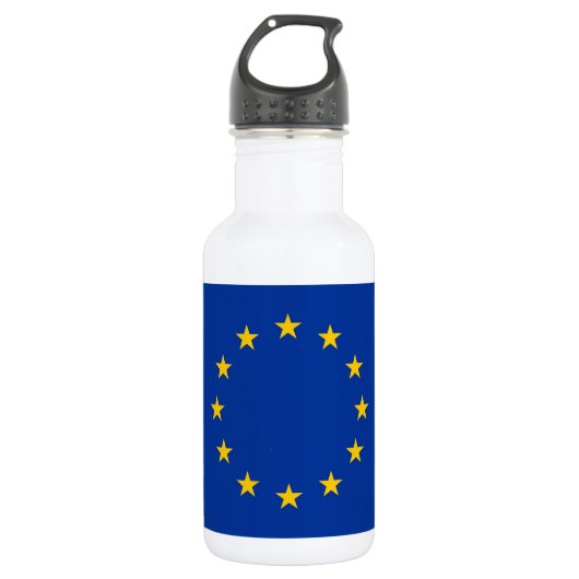 Fles van de Vlag van de Europese Unie de Vrijheid (Voorkant)