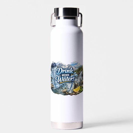 Fles water (Voorkant)