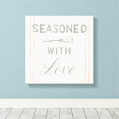 Flésack Kitchen VII Canvas Afdruk (Insitu (Houten vloer))