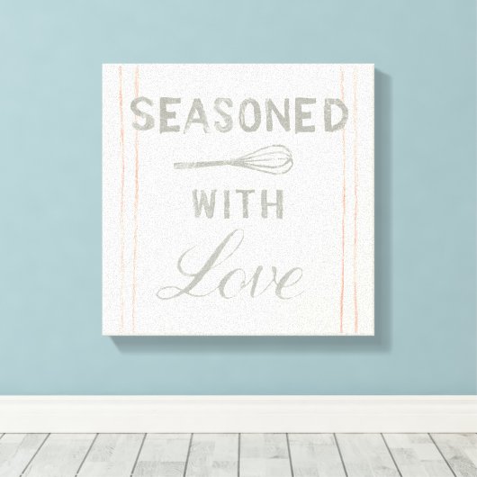 Flésack Kitchen VII Canvas Afdruk (Insitu (Houten vloer))