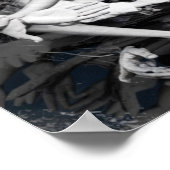 Flesh Tornado Mur Art Imprimer Poster Araignée (Coin)