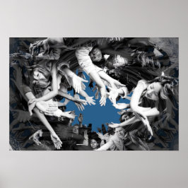 Flesh Tornado Wall Art Print Poster Spiderly