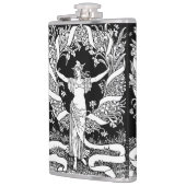  flesje met vinylwatten heupfles (Links)