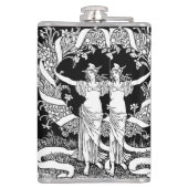  flesje met vinylwatten heupfles (Achterkant)