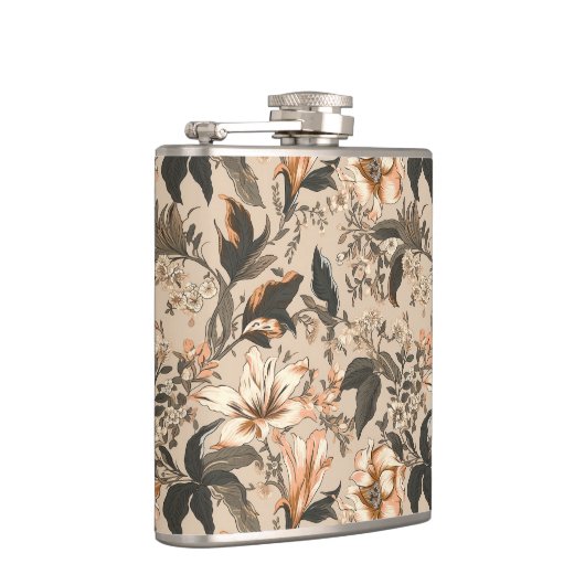 flesje met vinylwatten heupfles (Rechts)