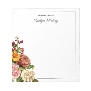  flesje van het bureau van de gepersonaliseerd notitieblok