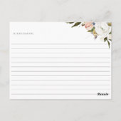  flesjeskaart briefkaart (Achterkant)