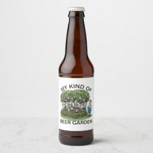 Fleslabel Bierentuin Bier Etiket