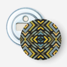 Flesopener Blauw Goud Zwart Bandenprofiel