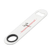 Flesopener: "Larry Half-Body" Speed Flessenopener (Voorkant Gekanteld)