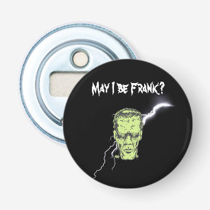 Flesopener, mag ik eerlijk zijn, Frankenstein Button Flesopener
