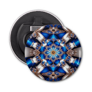 Flesopener met Argentijnse kleuren Design Button Flesopener