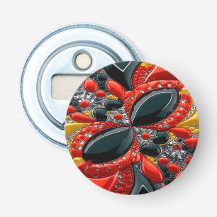 Flesopener met Duitsland Kleuren Design Button Flesopener