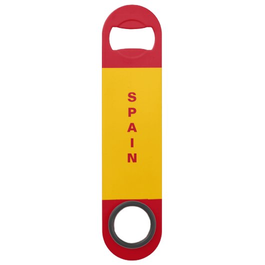 Flesoplinie voor de Spaanse vlag Speed Flessenopener (Achterkant)