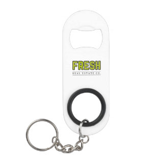 FLESSE flesopener met sleutelhanger (mini) Mini Flessenopener