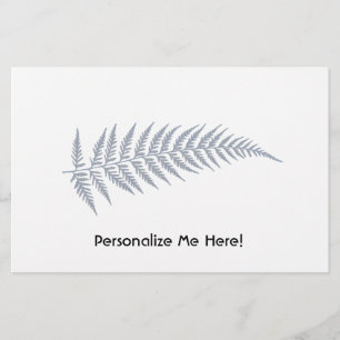 Flessen met botanisch fern lef - Vermengen en matc Briefpapier