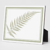 Flessen met botanisch fern lef - Vermengen en matc Fotoplaat (Zijkant)