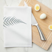 Flessen met botanisch fern lef - Vermengen en matc Theedoek (Quarter Fold)