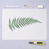 Flessen met botanisch fern lef - Vermengen en matc Tissuepapier (Craft)