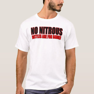 Flessen zijn voor baby's t-shirt