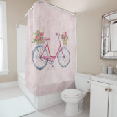  flessencyclus op Blush Douchegordijn (In situ)