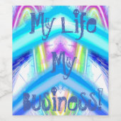 Flessenetiketten Wijn Etiket (Enkel label)