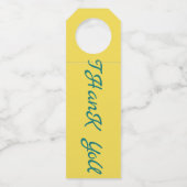 flessenhanger - Dank u (Achterkant)